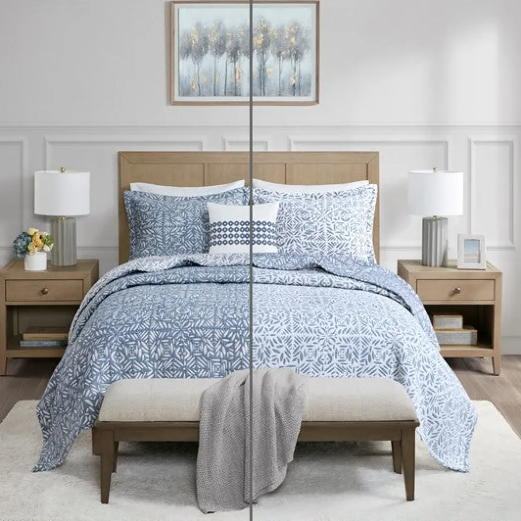 Harmony Reversible Coverlet Set