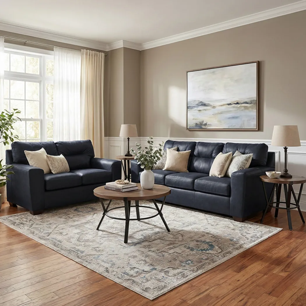 Harper Sofa and Loveseat