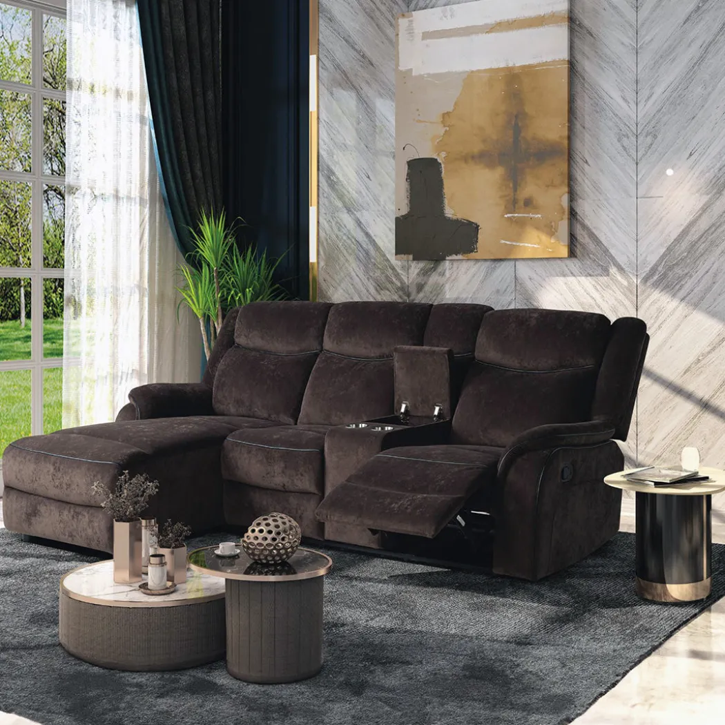 Joseph Reclining Sectional with Chaise