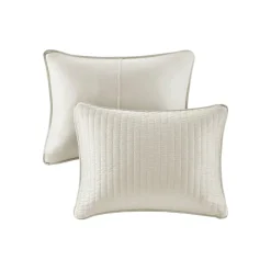 Keaton Cream Coverlet Set