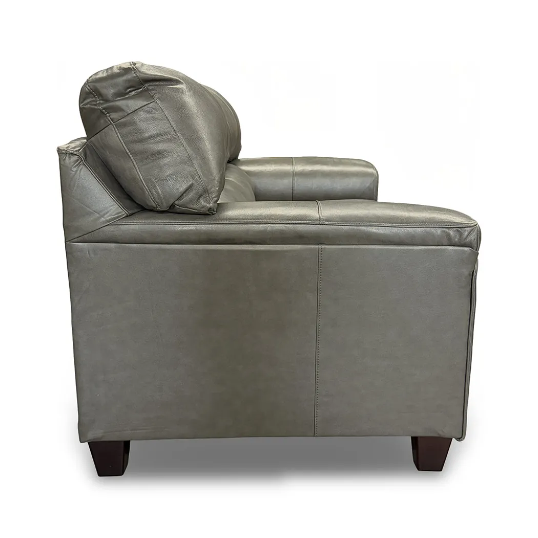 Lacey Leather Loveseat