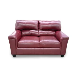 Lacey Leather Loveseat