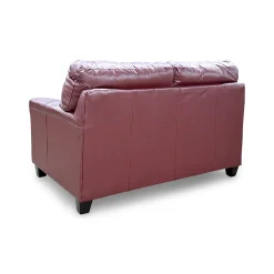 Lacey Leather Loveseat