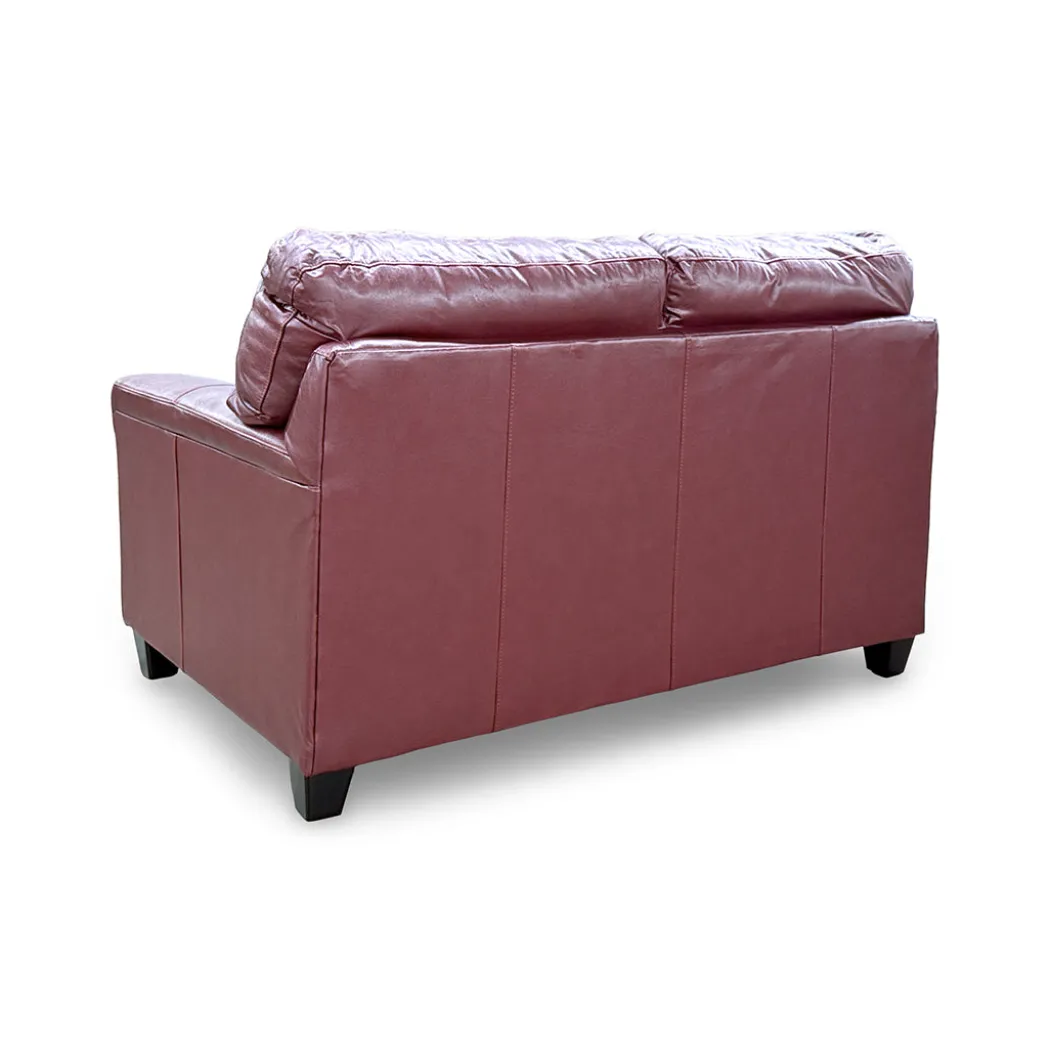Lacey Leather Loveseat