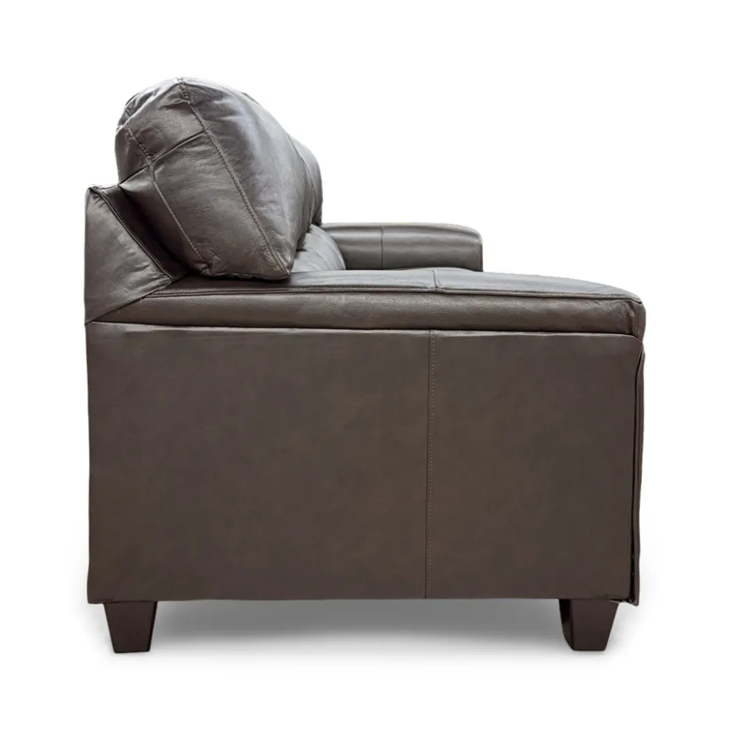Lacey Leather Sofa