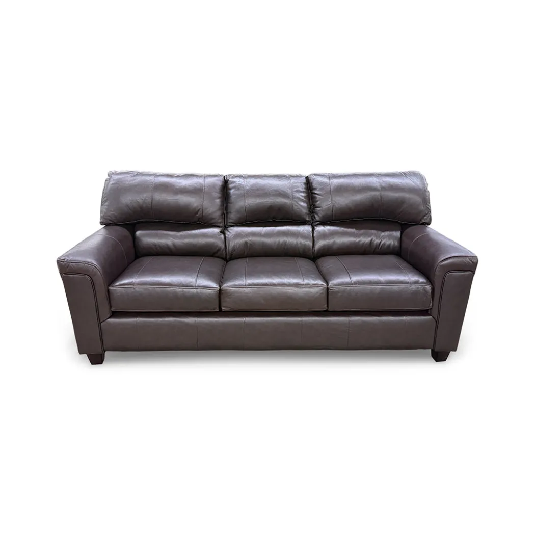 Lacey Leather Sofa
