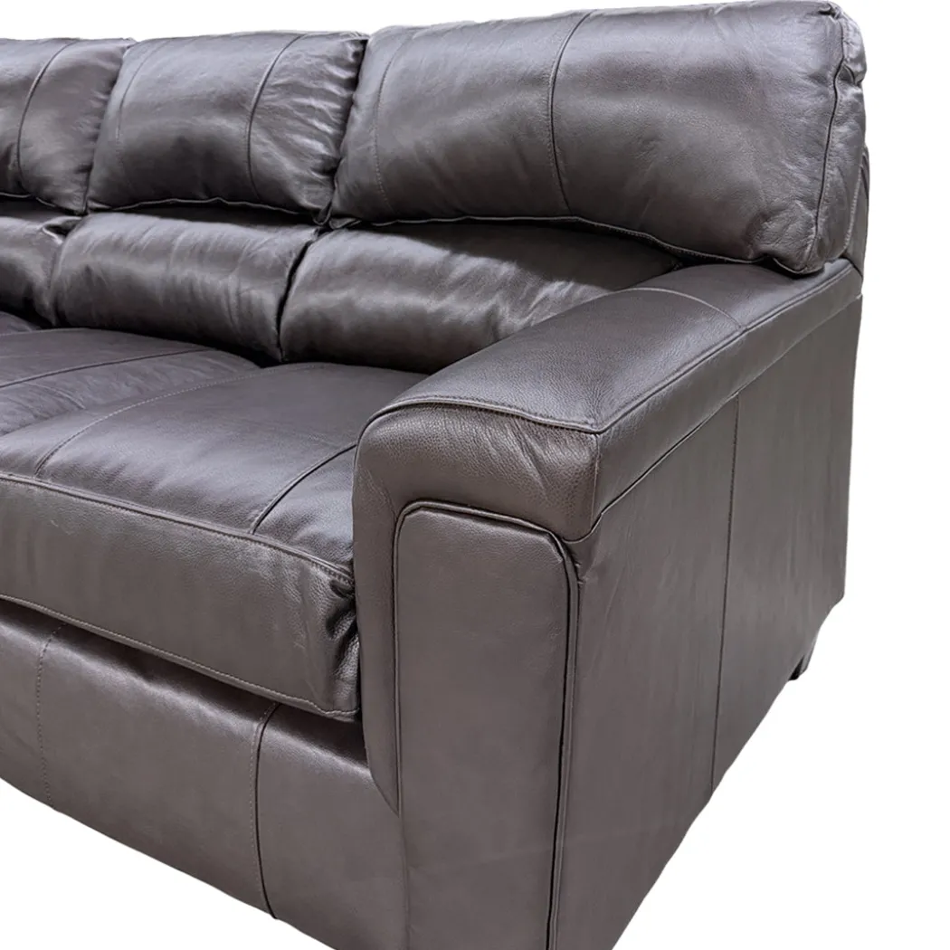 Lacey Leather Sofa