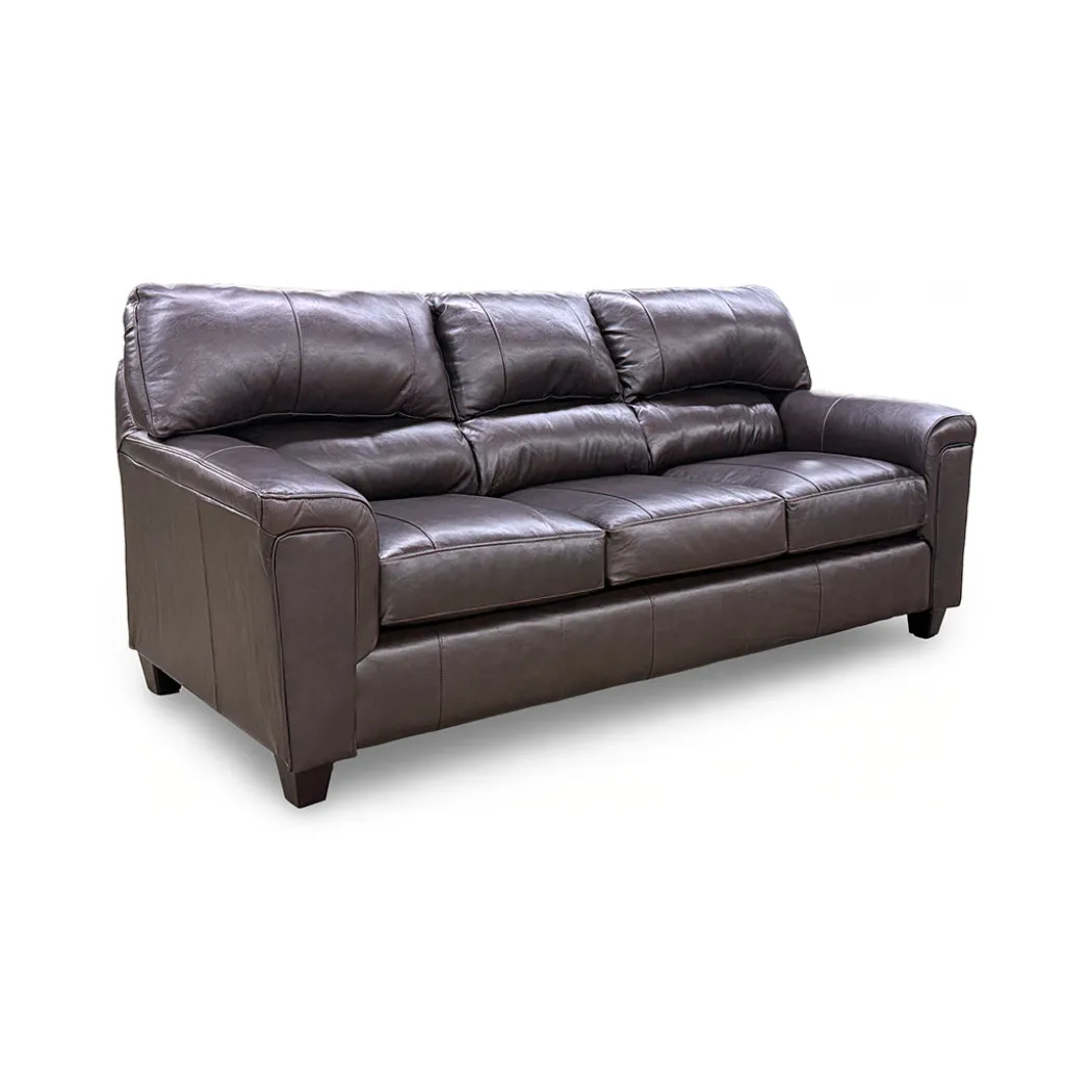 Lacey Leather Sofa and Loveseat