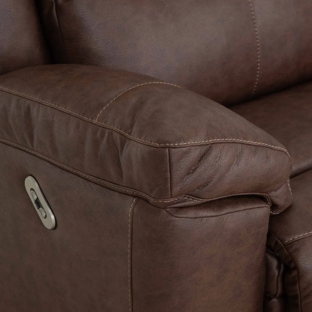 Lancaster Chair and a Half Power Recliner