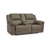 Laresview Reclining Loveseat with Console