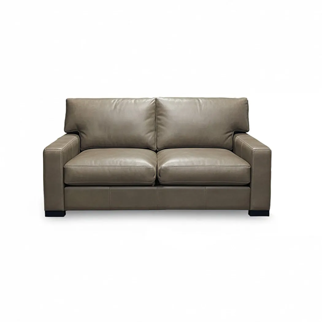Layla Leather Loveseat