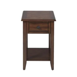 Lenore Side Table - Brown