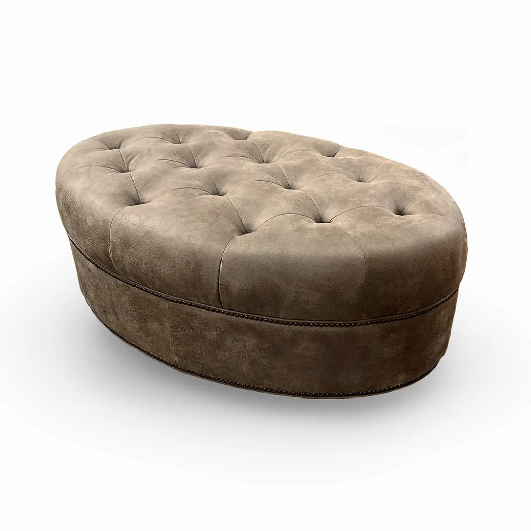 Lisa Oval Ottoman