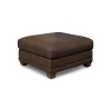 Livorno Leather Large Ottoman