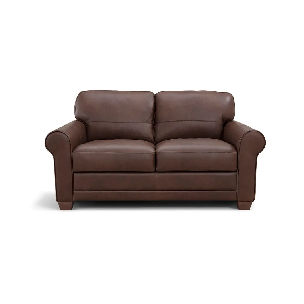 Livorno Leather Loveseat