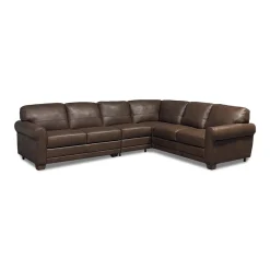 Livorno Leather Sectional II