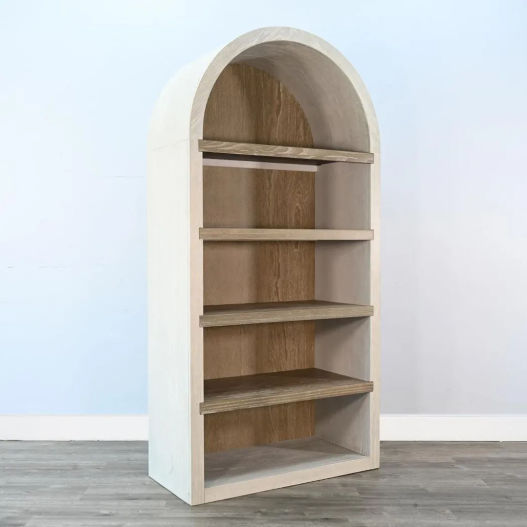 Logan Arched Bookcase