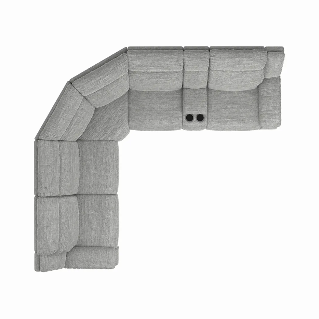 Lucie Power Reclining Sectional