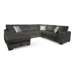 Lucy Pop Up Sectional with Storage Chaise