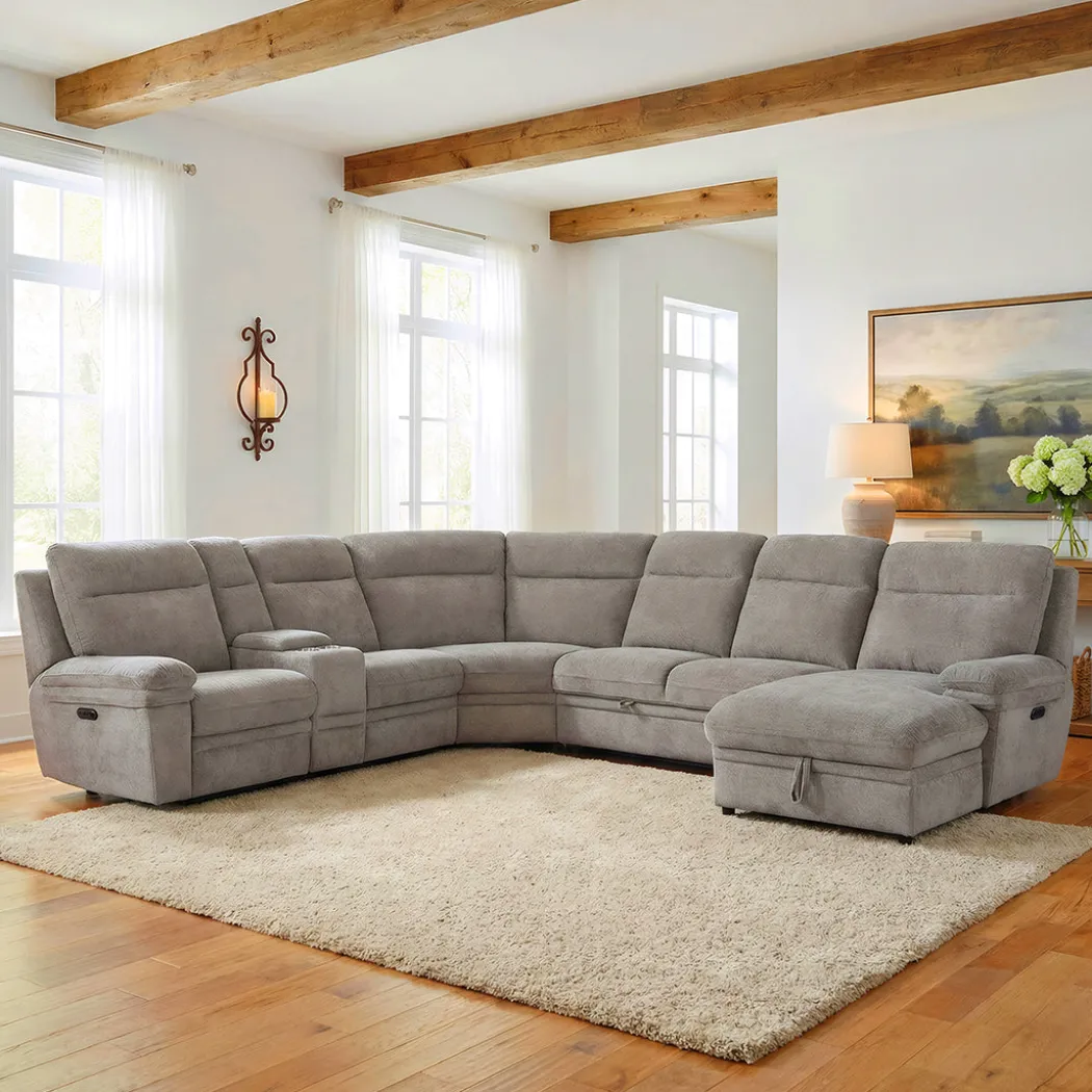 Macy Sleeper Power Sectional