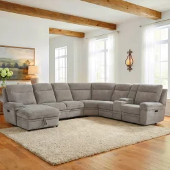 Macy Sleeper Power Sectional