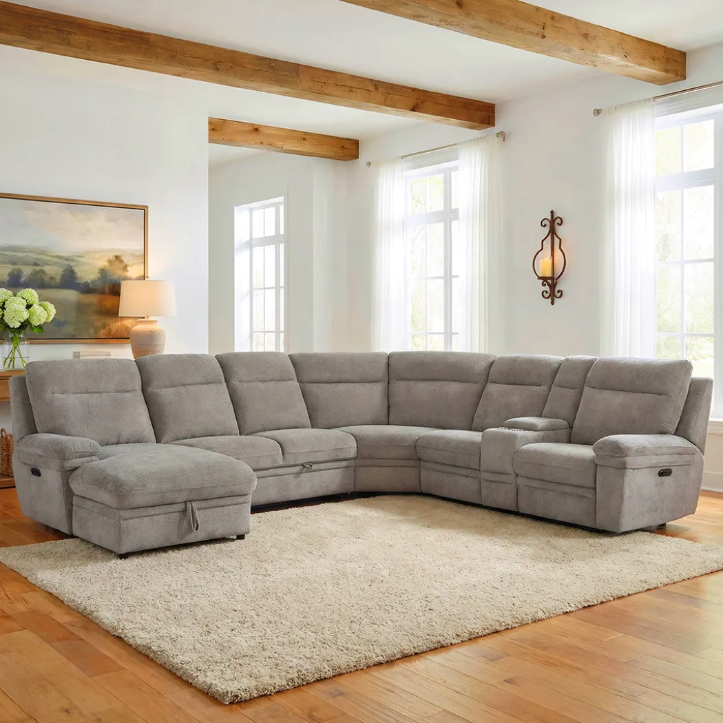 Macy Sleeper Power Sectional