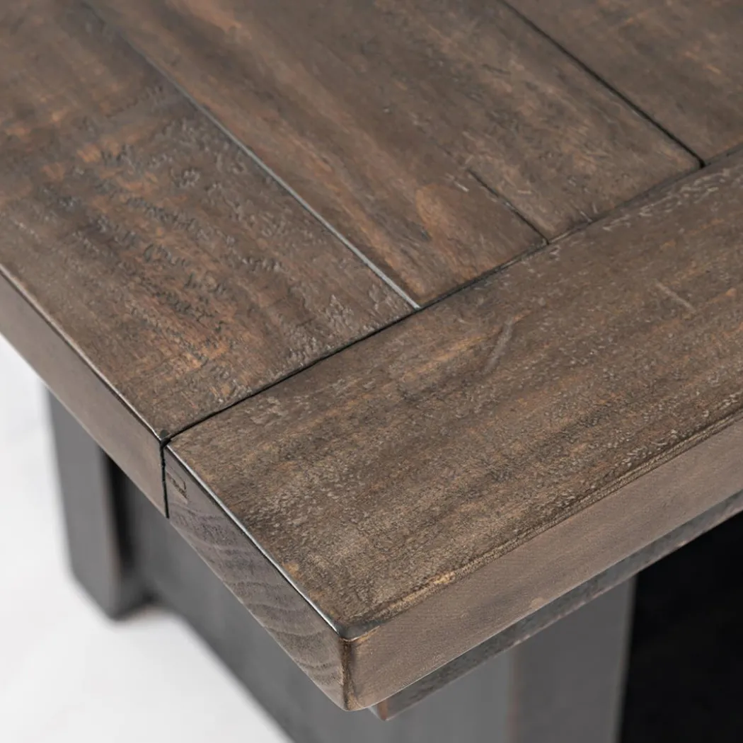 Madison County High-Low Table - Black