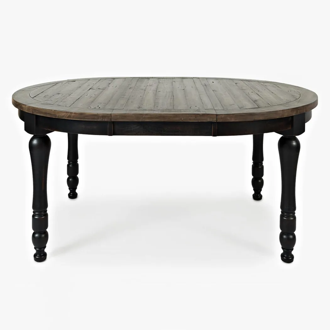 Madison County Oval Dining Table - Black