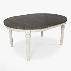 Madison County Oval Table - White