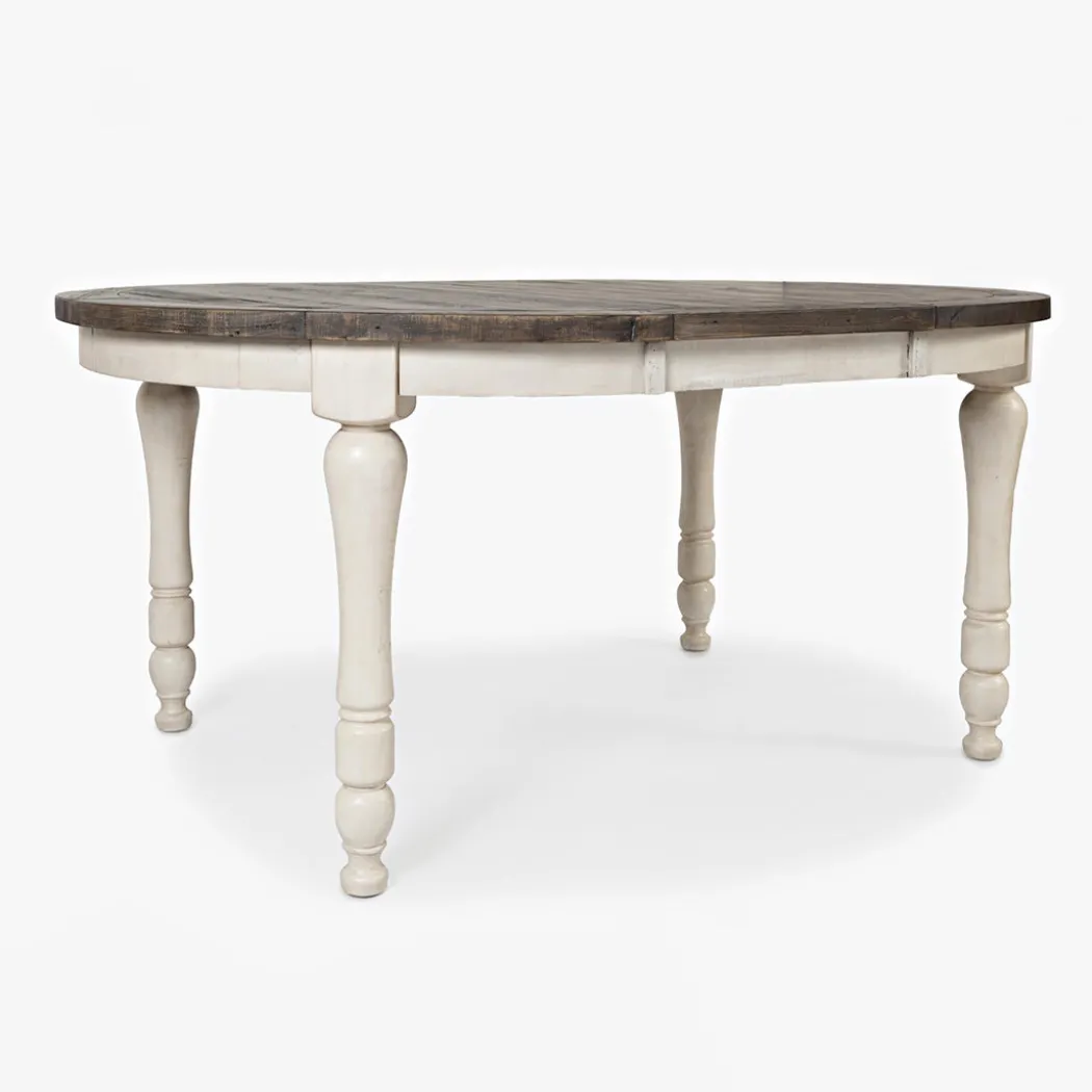 Madison County Oval Table - White