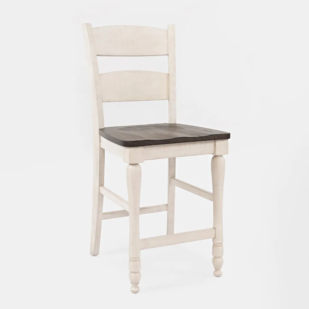 Madison County Stool - White