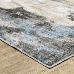 Malibu Ocean Washable Rug
