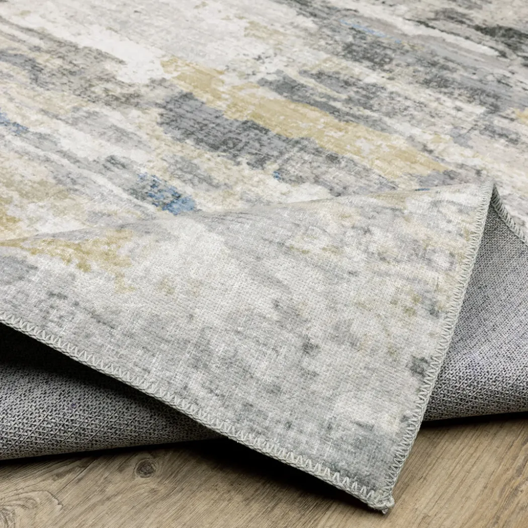 Malibu Ocean Washable Rug
