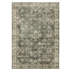Malibu Olive Washable Rug