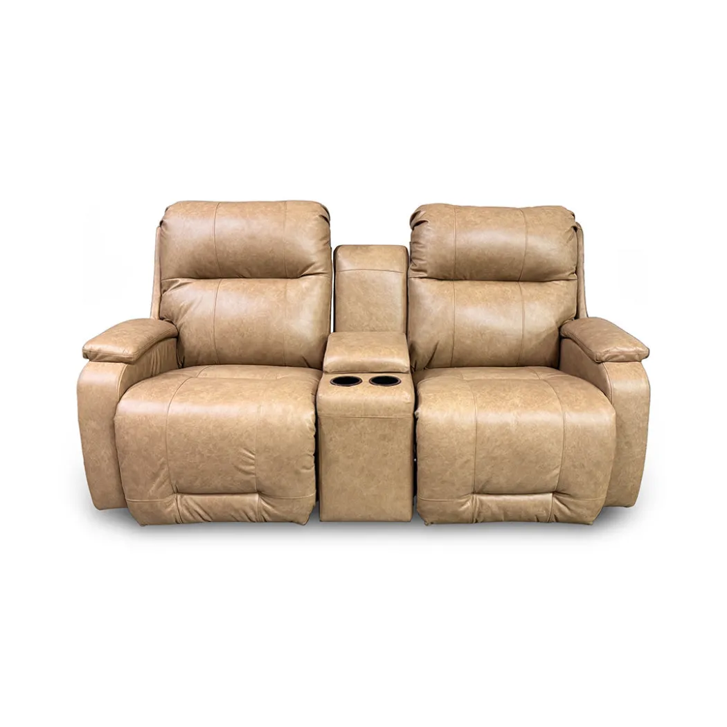 Maverly Power Reclining Loveseat with Console