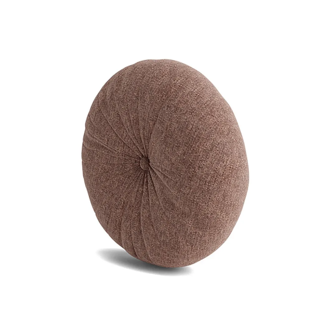 Minka Pink Round Accent Pillow
