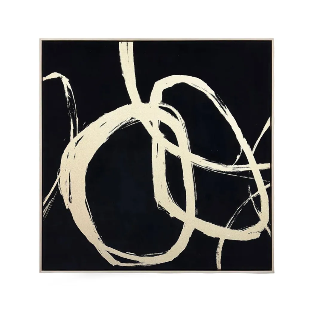 Monochrome Kinetic Swirl