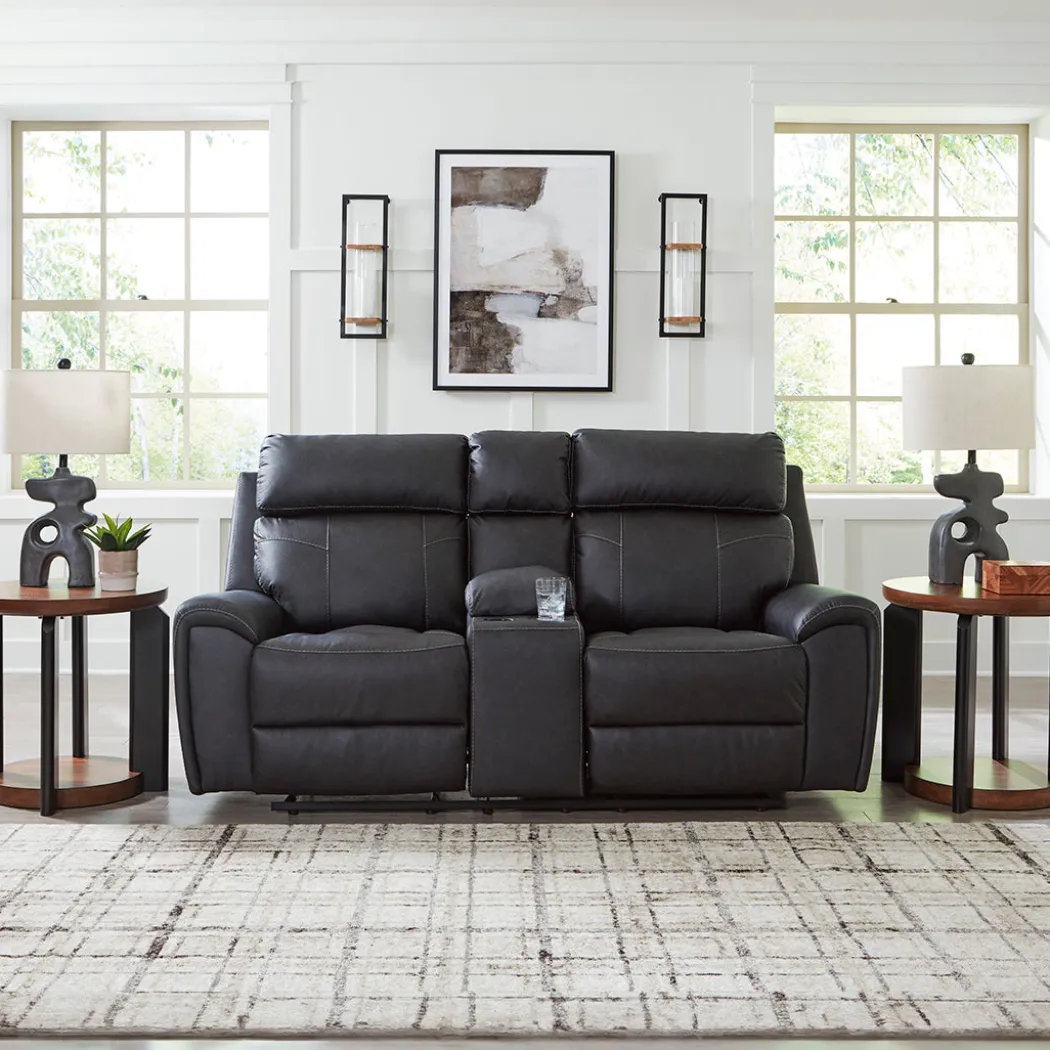 Montacute Reclining Loveseat with Console