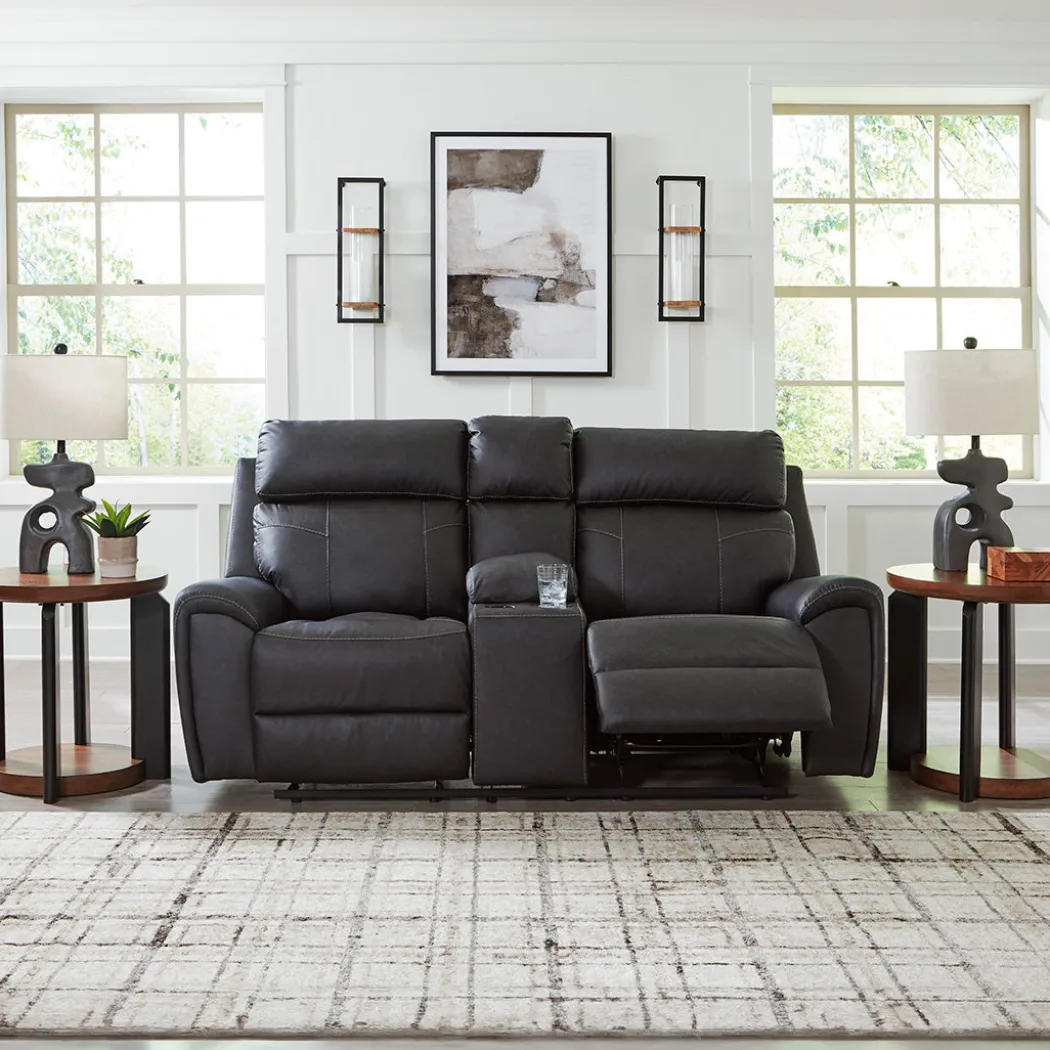 Montacute Reclining Loveseat with Console
