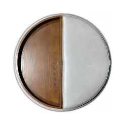 Montana Leather Storage Ottoman