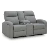 Moreau Reclining Loveseat with Console