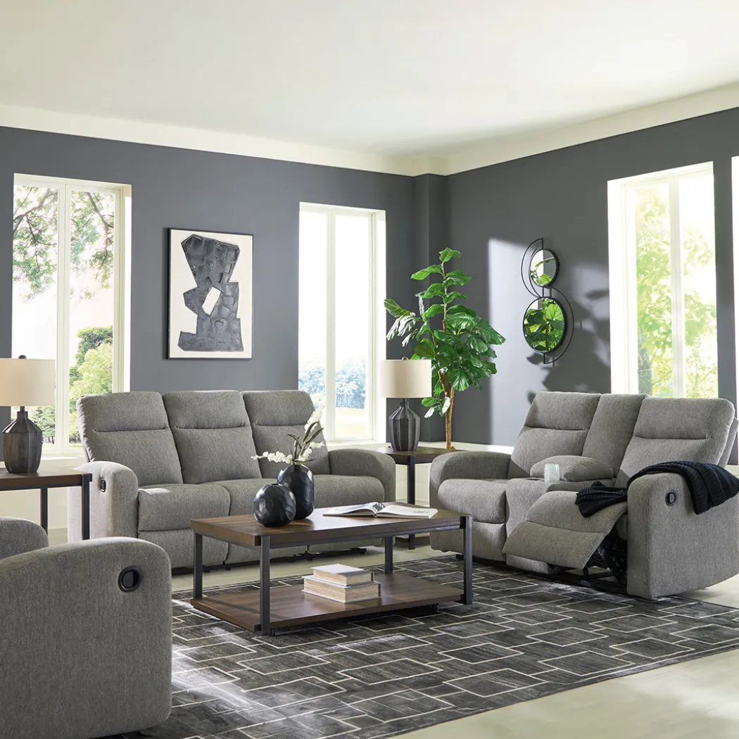 Moreau Reclining Loveseat with Console