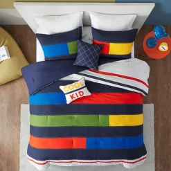 Morris Stripe Comforter Set