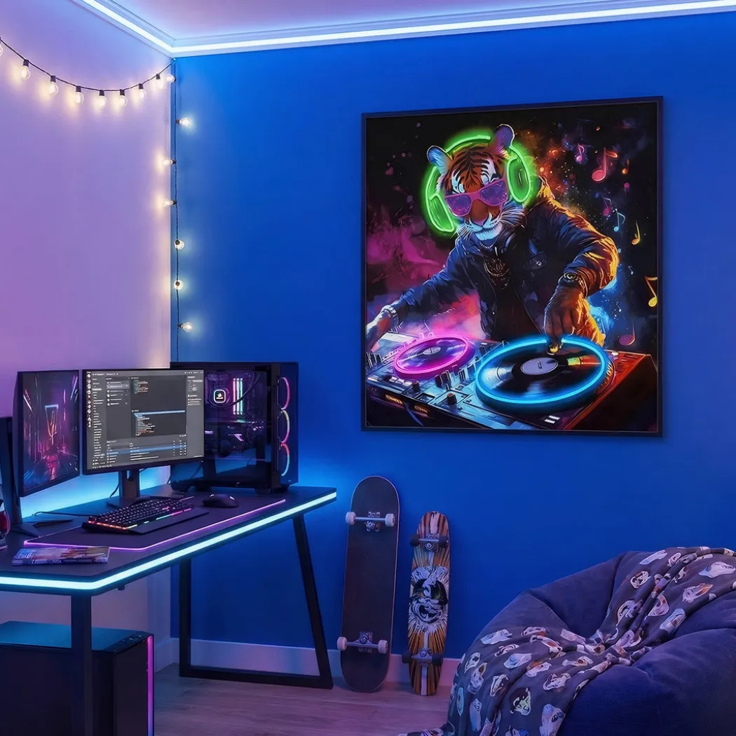 Neon Groove with LED