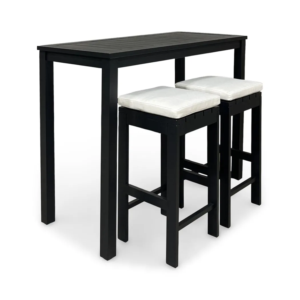 Newport Outdoor Bar Dining Set (3pc)