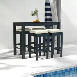 Newport Outdoor Bar Dining Set (3pc)
