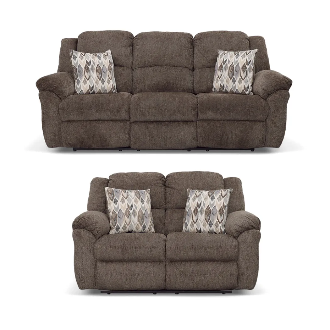 Newport Reclining Sofa and Loveseat