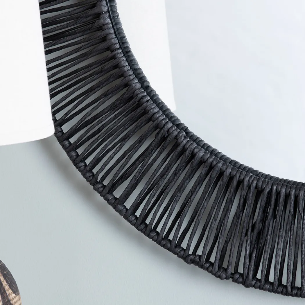 Onyx Round Mirror