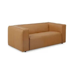 Oslo Leather Loveseat