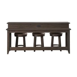 Paradise Valley Console Table with Stools (3pc)